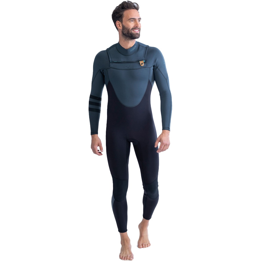 2026 Jobe Mens Perth 3/2mm Chest Zip Wetsuit 303520004 - Grey